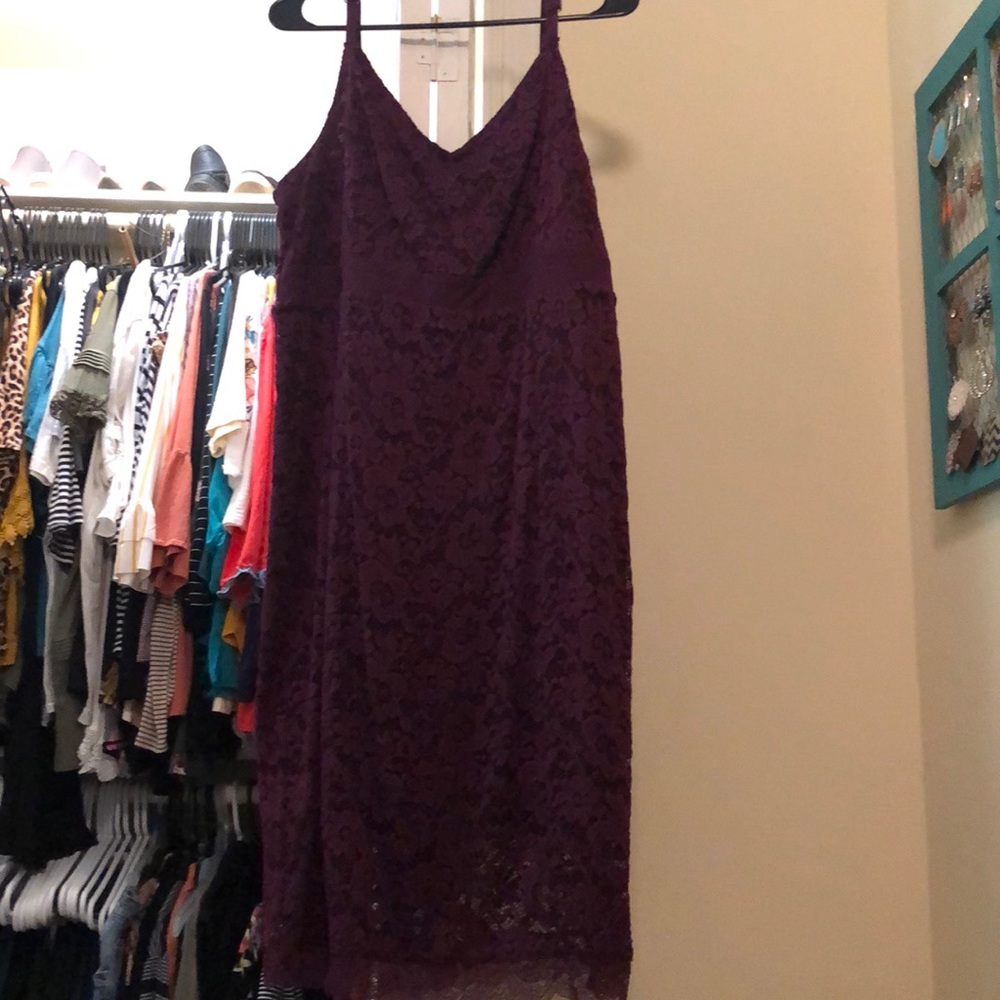 Torrid brand lace bodycon dress